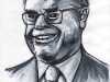 John Howard 3 Quarter Caricature