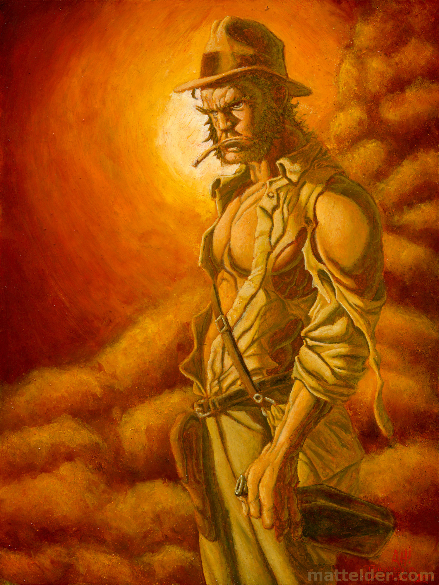 Wolverine as Indiana Jones