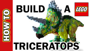Video Thumbnail - How to Build Make a LEGO Triceratops with FREE building instructions