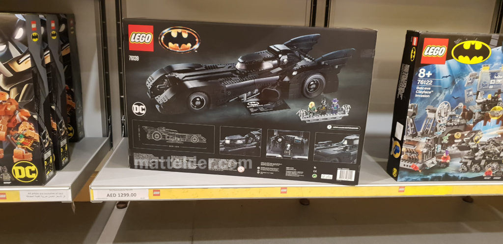 Lego Batmobile 1989 Back