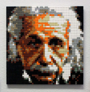 LEGO Mosaic Albert Einstein