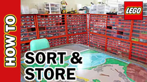 How to Sort and Store LEGO. Tips for Sorting & Storage Bins.