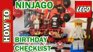 LEGO Ninjago Birthday Party. How to do & save hundreds on supplies, games, activities, bags, theme.