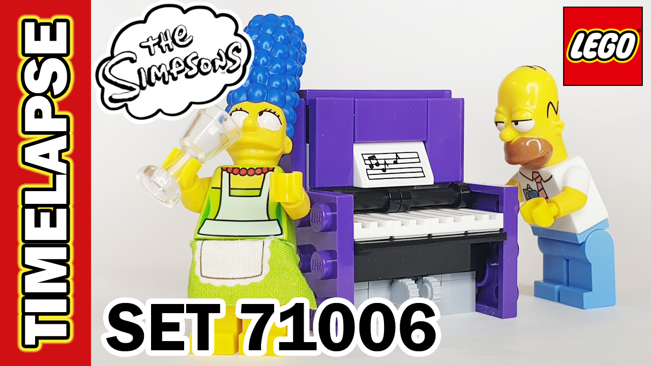LEGO The Simpsons House Time-lapse Build Set 71006 – What Stop motion  Easter Eggs Can You Find?! | The Art & Musings of Matt Elder ::  
