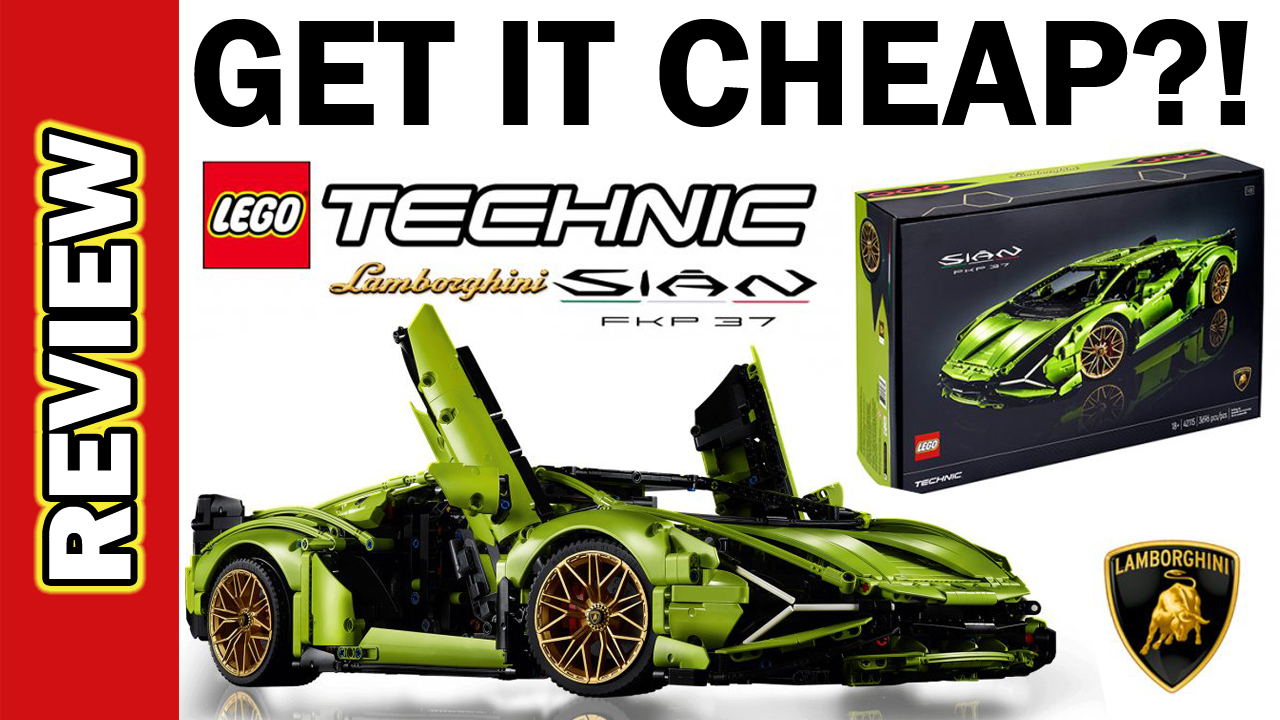 LEGO Technic Lamborghini Sián FKP 37 (42115) Reaction – How to Get for Price?! Review | The Art & Musings of Matt Elder