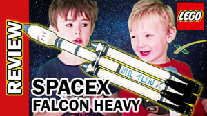 Video Thumbnail - LEGO SpaceX Falcon Heavy Rocket Review Speed build 01