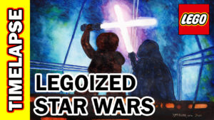 Video Thumbnail - LEGOized Luke Skywalker vs Darth Vader Empire Strikes Back Cloud City 01