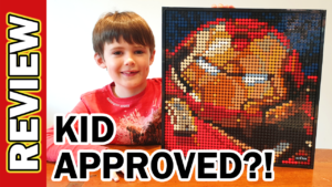 Video Thumbnail - LEGO Iron Man Mosaic Hulkbuster