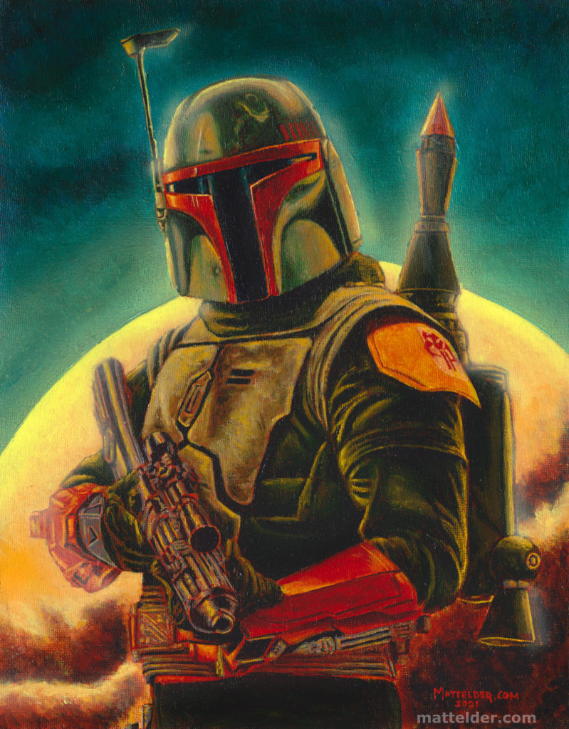 Book of Fett - Boba 11x14 Working 01 web