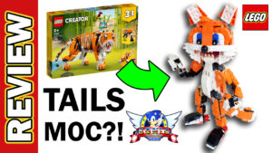 Video Thumbnail - LEGO Sonic Miles Prower Tails Timelapse Majestic Tiger 31129 01