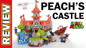 Video Thumbnail - LEGO Compatible Super Mario Peaches Castle LQS LEPIN Overview 01