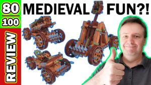 Video Thumbnail - JMBricklayer 30001 - Lego Compatible Medieval 3 in 1 Catapult Bombard Ballistic Ancient Machines Review Unboxing 01