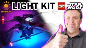 Video Thumbnail - 91 - UCS XWing Lightailing LED Light Kit LEGO UCS X-Wing 75355 Unboxing Review 01b